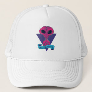 Alien Grüße Menschen Truckerkappe