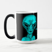 Alien, Guten Morgen Verwandlungstasse (Links)