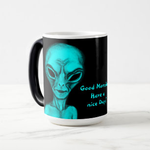 Alien, Guten Morgen Verwandlungstasse