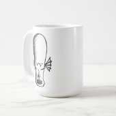 Alien guy kaffeetasse (Vorderseite Links)
