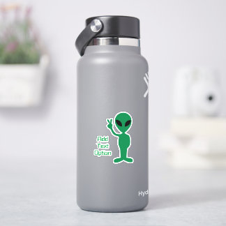 Alien - Hallo Menschen Aufkleber