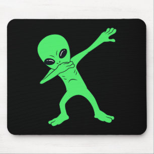 Alien Halloween Fun Dab Boys Kids Girl Mousepad