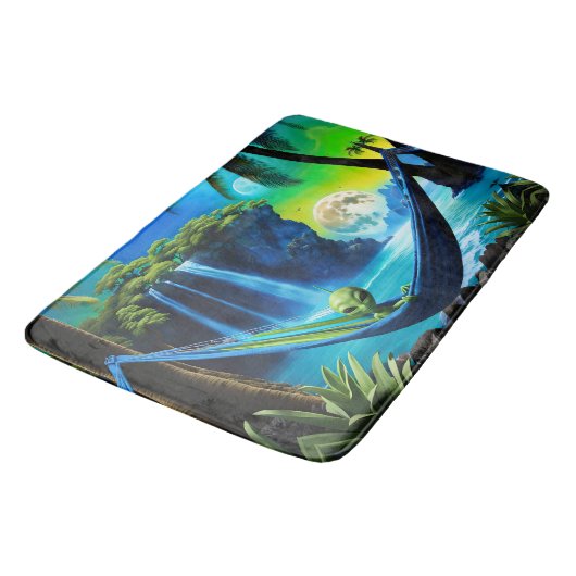 Alien Hammock zu einem Urlaub am Strand Badematte (Schrägansicht)