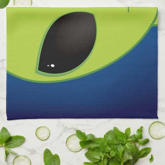 Alien Handtuch (Gefaltet)