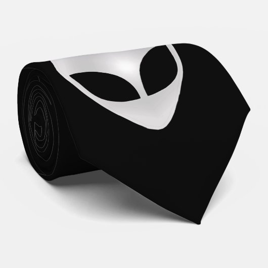 Alien-HauptKrawatte Krawatte (Gerollt)