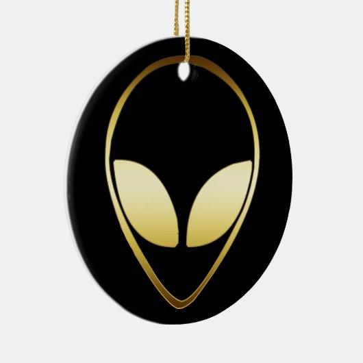 ALIEN-HAUPTverzierung Keramikornament (Rechts)