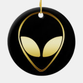 ALIEN-HAUPTverzierung Keramikornament (Hinten)