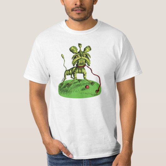 Alien-Haustier - Orkiedoodle T-Shirt (Vorderseite)