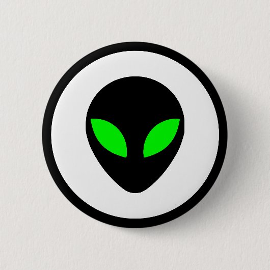 Alien Head Button (Vorderseite)