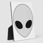 Alien Head Fotoplatte (Seite)