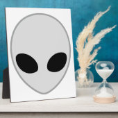Alien Head Fotoplatte (Seite)