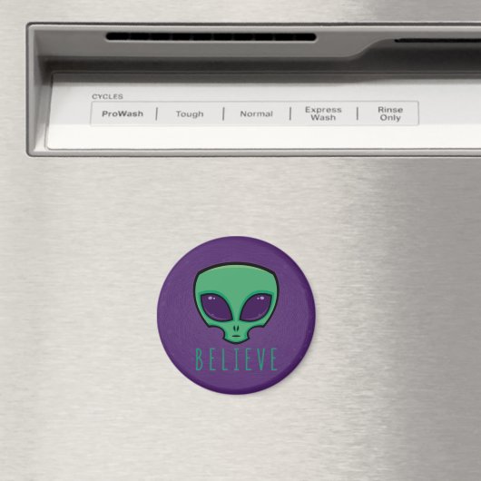 Alien Head glauben Magnet (In Situ (Geschirrspüler))