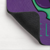 Alien Head glauben Mousepad (Ecke)