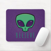Alien Head glauben Mousepad (Mit Mouse)