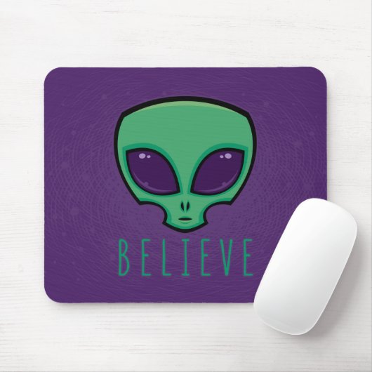 Alien Head glauben Mousepad (Mit Mouse)