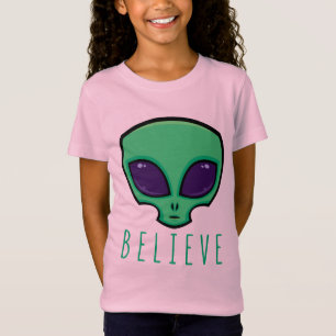 Alien Head glauben T-Shirt