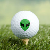 Alien Head Golfball (Insitu T-Shirt)