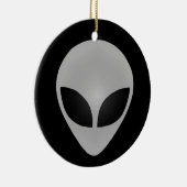 Alien Head Keramikornament (Rechts)