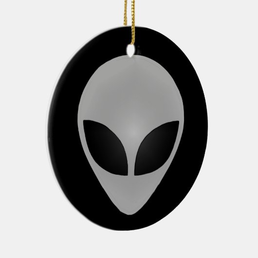 Alien Head Keramikornament (Rechts)