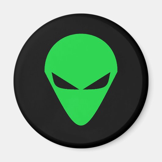 Alien Head Magnet (Vorne)