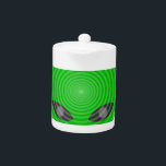 Alien Head Mind Kontrolle<br><div class="desc">Gehirnwellen aus dem Kopf einer Alien. Originelles Cartoon-Design.</div>