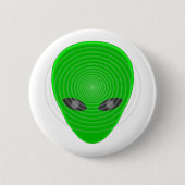 Alien Head Mind Kontrolle Button (Vorderseite)