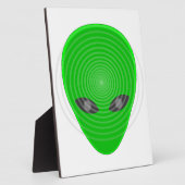 Alien Head Mind Kontrolle Fotoplatte (Seite)