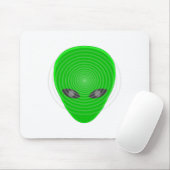 Alien Head Mind Kontrolle Mousepad (Mit Mouse)
