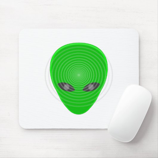 Alien Head Mind Kontrolle Mousepad (Mit Mouse)