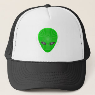 Alien Head Mind Kontrolle Truckerkappe