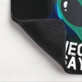 Alien Head of Ancient Astronaut Theorists sagen Ja Mousepad (Ecke)