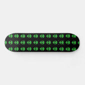 Alien Head Skateboard (Horizontal)