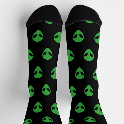 Alien Head Socken (Oben)