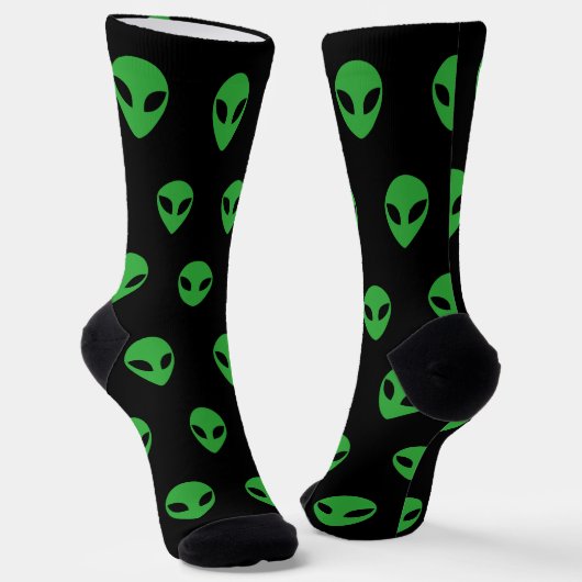 Alien Head Socken (Gewinkelt)