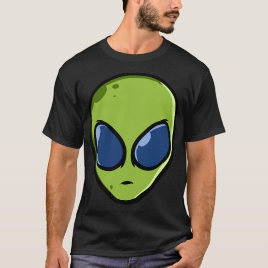 Alien Head T-Shirt (Vorderseite)