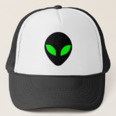 Alien Head Truckerkappe (Vorderseite)