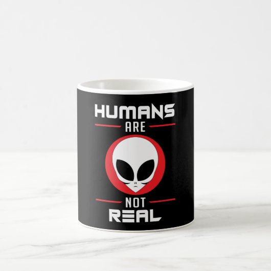 Alien Head Ufo Außerirdischen Area 51 Space Funny Kaffeetasse (Mittel)