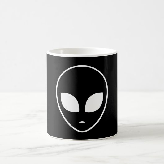 Alien Head Ufo Außerirdischen Space Area 51 Funny Kaffeetasse (Mittel)