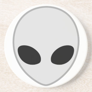 Alien Head Untersetzer