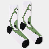 Alien Heart Pose Socken (Rechts)