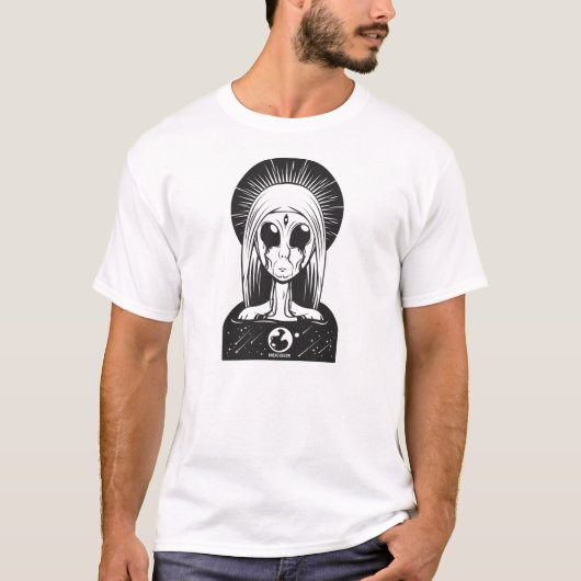 Alien-heilige Mutter T-Shirt (Vorderseite)