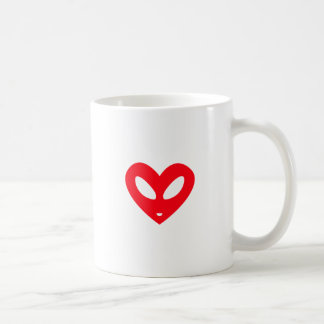 Alien-Herz Kaffeetasse