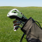 Alien-Herz-Pose Golf Headcover (In SItu)