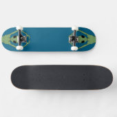 Alien-Herz-Pose Skateboard (Horizontal)