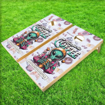 Alien hier für den Kaffee