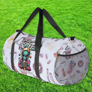 Alien hier für den Kaffee Duffle Bag