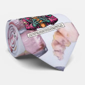 Alien hier für den Kaffee Krawatte (Gerollt)