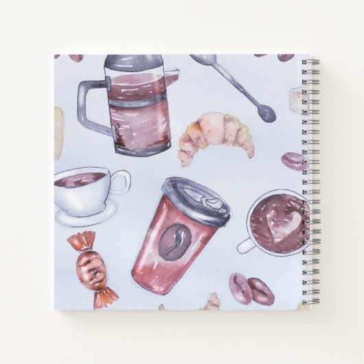 Alien hier für den Kaffee Notizblock (Rückseite)