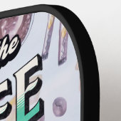 Alien hier für den Kaffee Pickleball Schläger (Linke Seite)