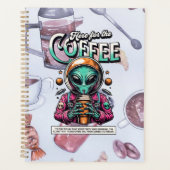 Alien hier für den Kaffee Planer (Vorderseite)